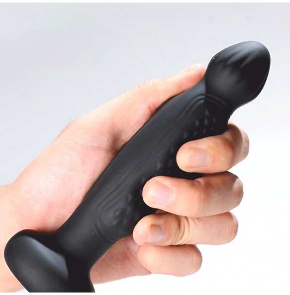 MizzZee - Anal Wriggling Butt Plug (Wireless Remote - Chargeable)